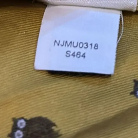 Kate Spade Beacon Hill Cassie Dress in Mustard Owl Print RARE - Picture 8 of 9